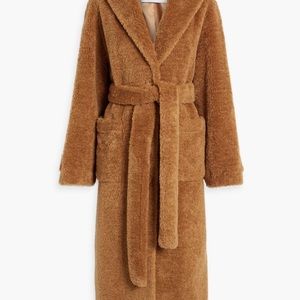 STAND STUDIO
Tinley belted faux fur coat